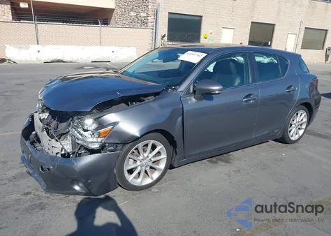 2012 Lexus Ct 200H Premium из США, поврежденный, VIN JTHKD5BHXC2054877